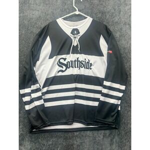 Kick 10 Jersey Mens Extra Large Black Southside Chicago White Sox Hockey MLB
